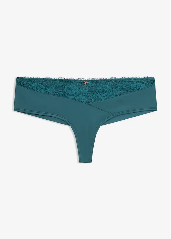 Shorty-string avec dentelle et dos sans coutures, bonprix