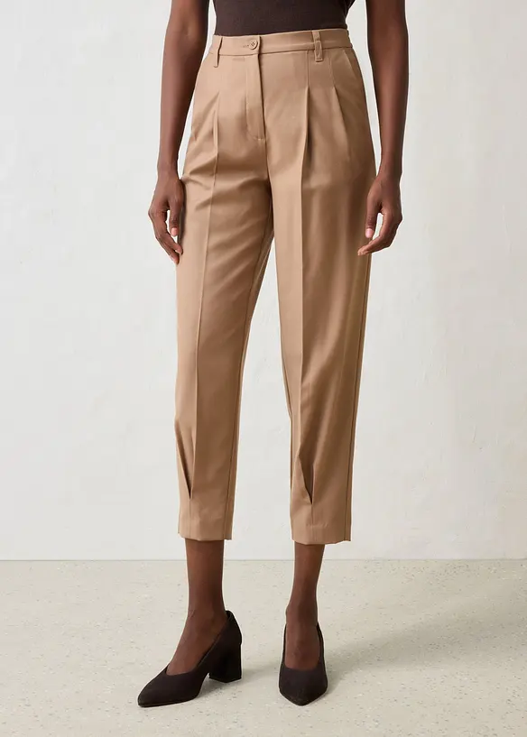 Pantalon barrel doux, bonprix