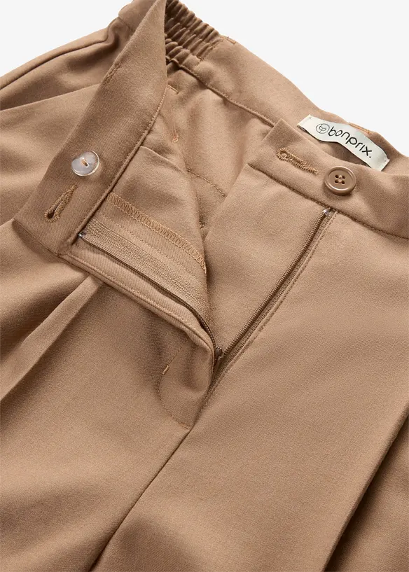 Pantalon barrel doux, bonprix