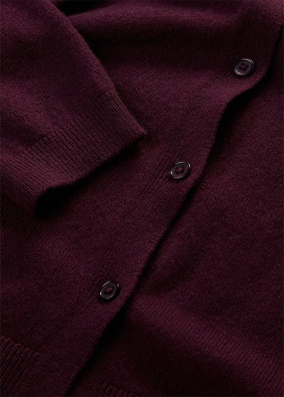 Strickjacke aus weichem Kaschmir-Mix mit Good Cashmere Standard&reg;, bonprix