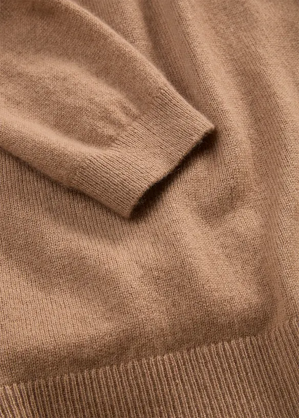 Rollkragenpullover aus weichem Kaschmir-Mix mit Good Cashmere Standard&reg;, bonprix