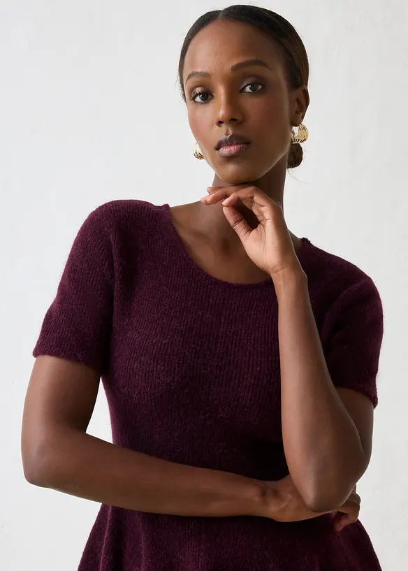 Wollpullover mit Sch&ouml;&szlig;chen, bonprix