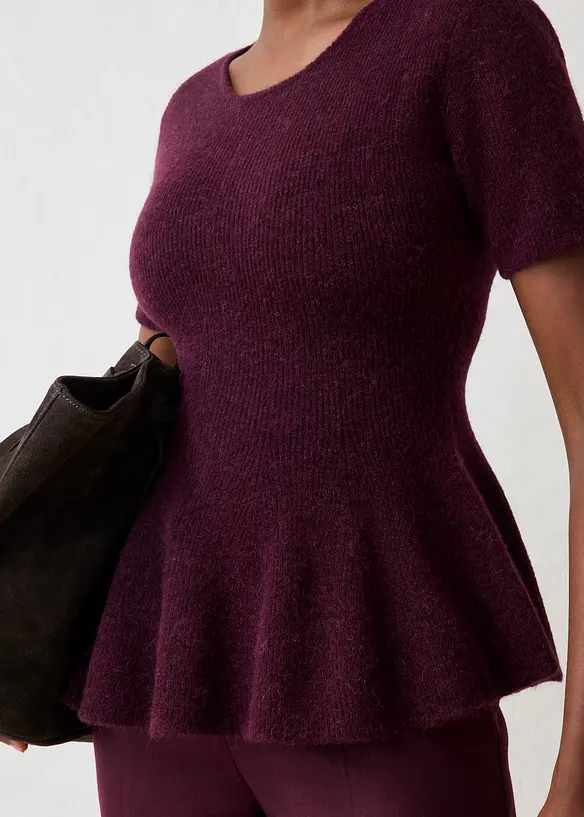 Wollpullover mit Sch&ouml;&szlig;chen, bonprix