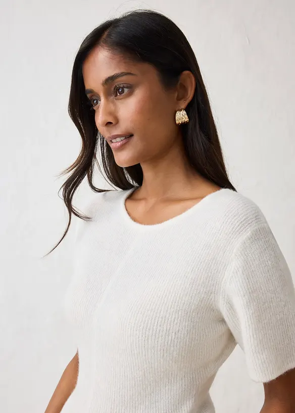 Pull &agrave; basques, bonprix
