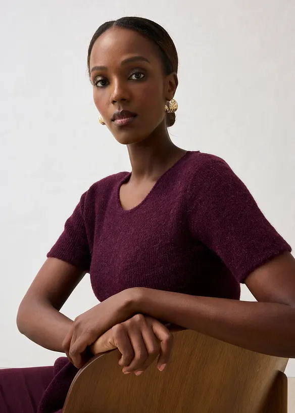 Wollpullover mit Sch&ouml;&szlig;chen, bonprix