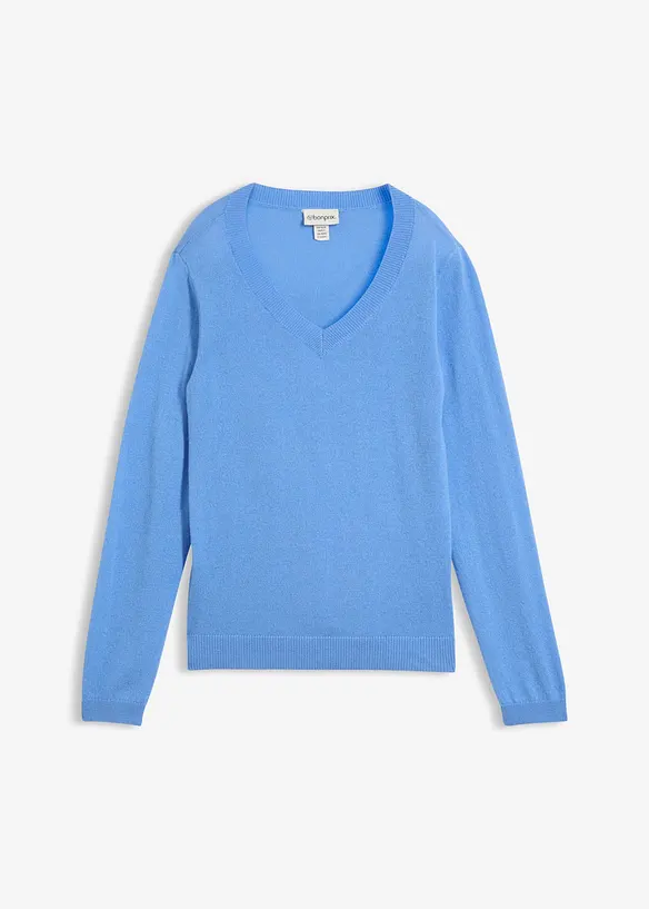 Pullover aus weichem Kaschmir-Mix mit Good Cashmere Standard&reg;, bonprix