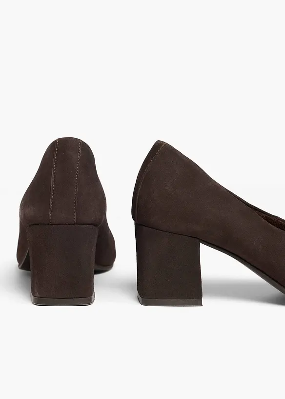 Escarpins en cuir, bonprix