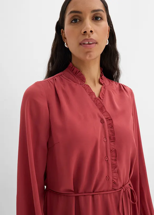 Ausgestelltes Volantkleid, bonprix