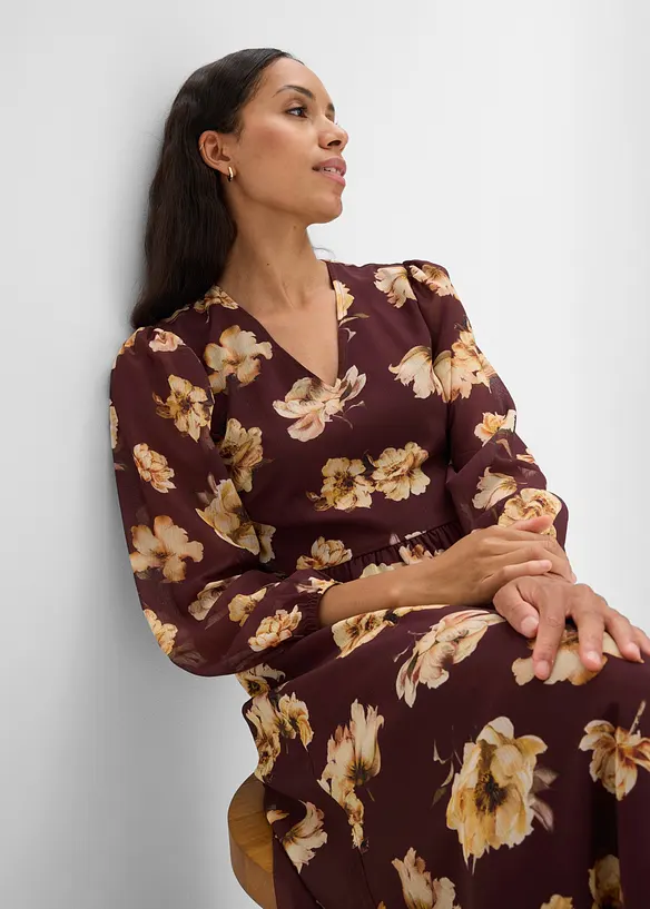 Bedrucktes Midikleid, bonprix