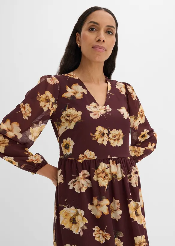 Bedrucktes Midikleid, bonprix