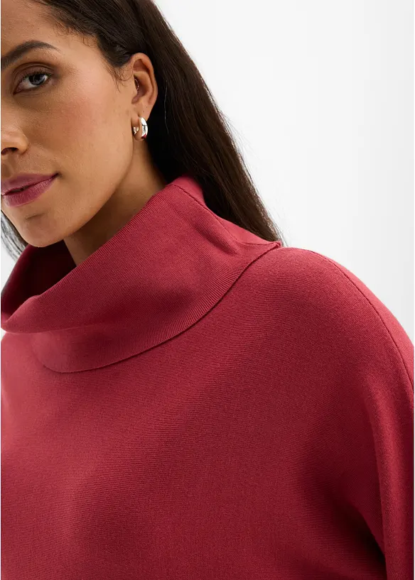Pull col roul&eacute;, bonprix