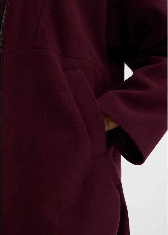 &Uuml;bergangsjacke, Wollimitat, bonprix