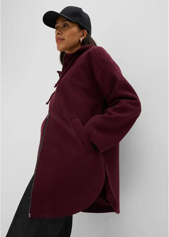 &Uuml;bergangsjacke, Wollimitat, bonprix