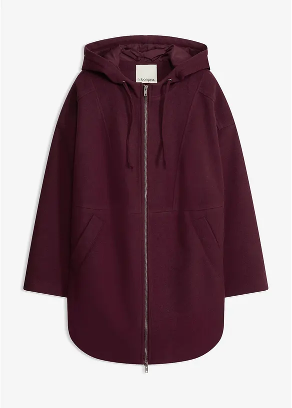 &Uuml;bergangsjacke, Wollimitat, bonprix