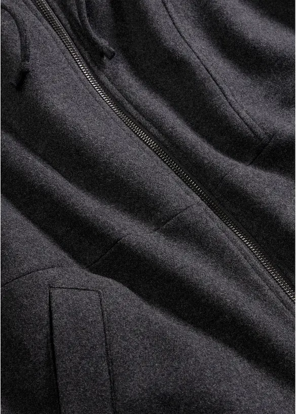 &Uuml;bergangsjacke, Wollimitat, bonprix