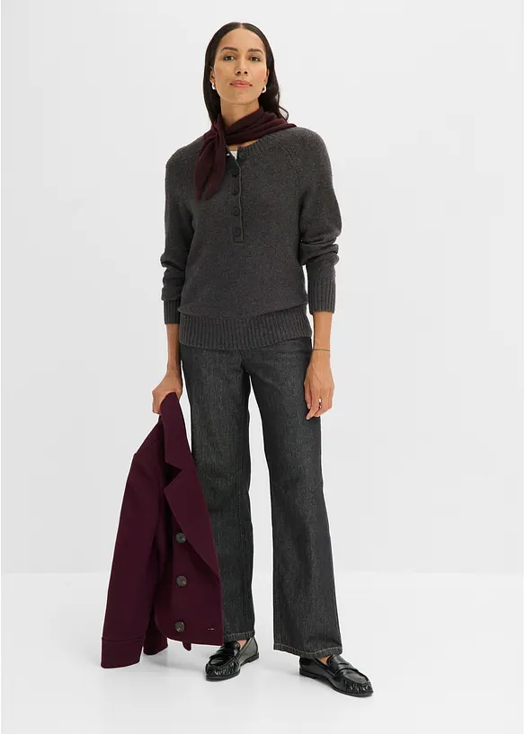 Pullover aus Baumwoll-Mix, bonprix