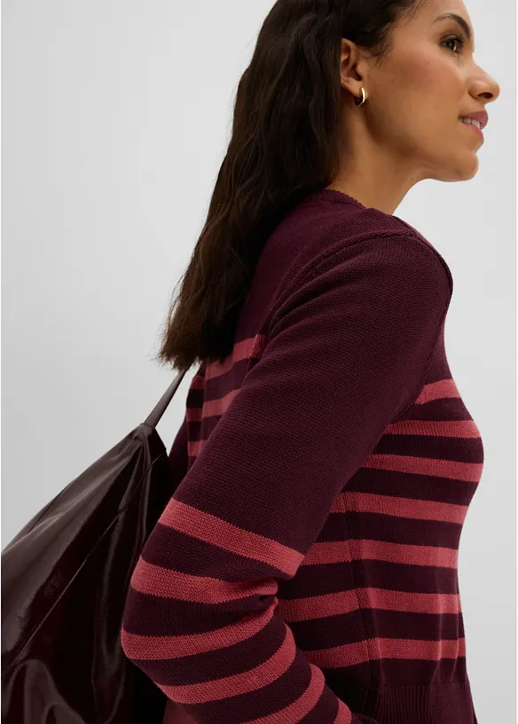 Gilet raccourci en maille, bonprix