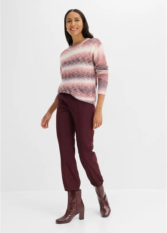Strickpullover mit Wollanteil, bonprix