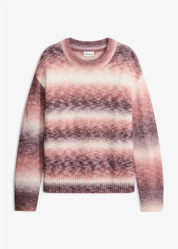Strickpullover mit Wollanteil, bonprix