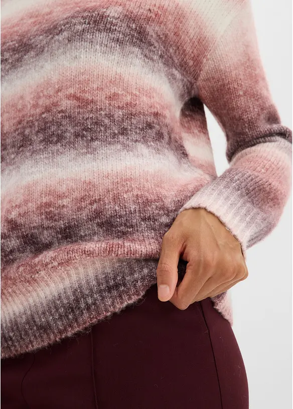 Strickpullover mit Wollanteil, bonprix