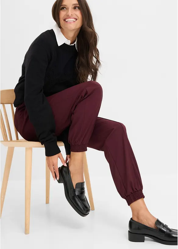 Pantalon style jogging, bonprix