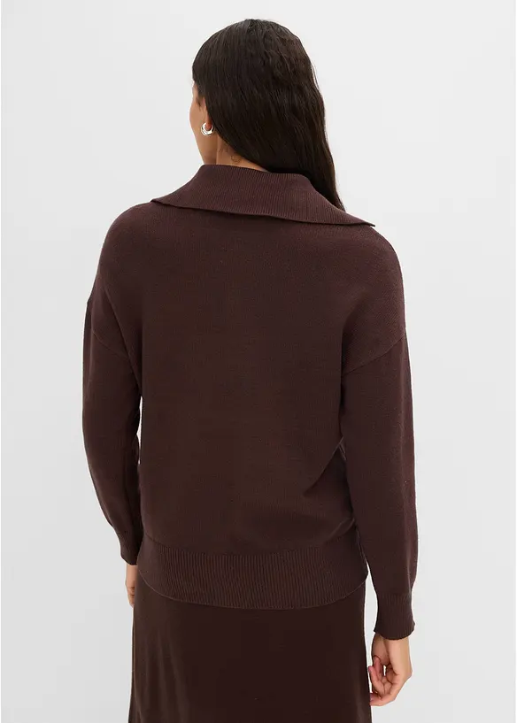 Lockere Strickjacke aus Viskose-Mix, bonprix