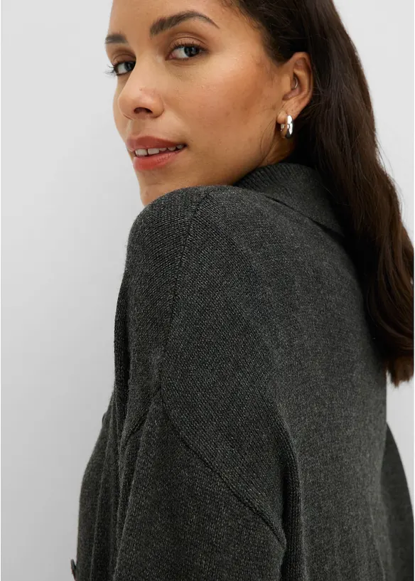 Lockere Strickjacke aus Viskose-Mix, bonprix
