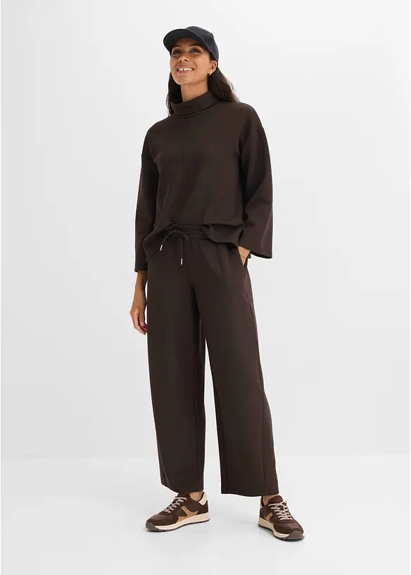 Pantalon sweat en mati&egrave;re n&eacute;opr&egrave;ne, bonprix