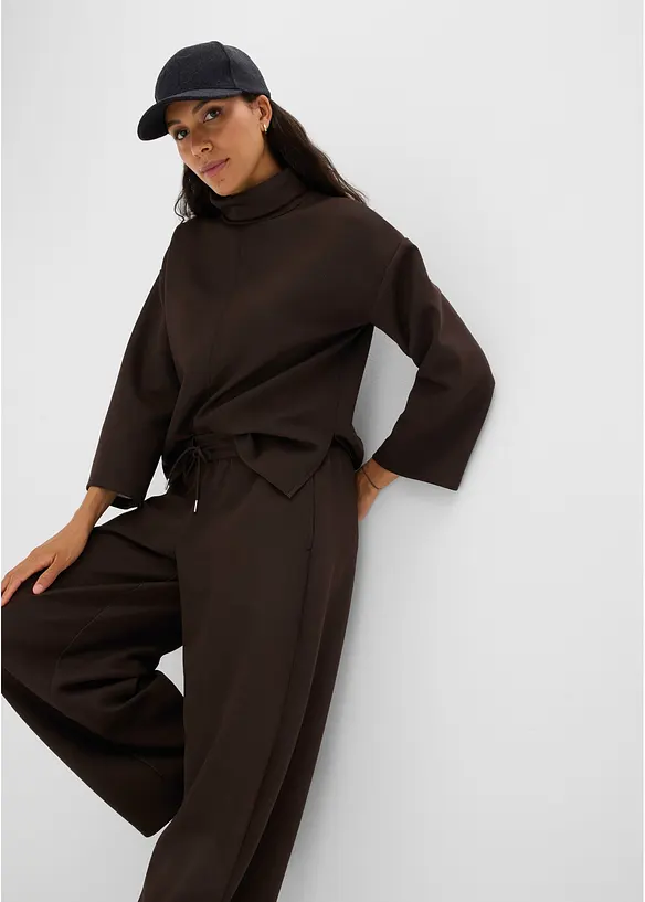 Pantalon sweat en mati&egrave;re n&eacute;opr&egrave;ne, bonprix