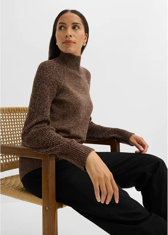 Grobstrick-Pullover, bonprix