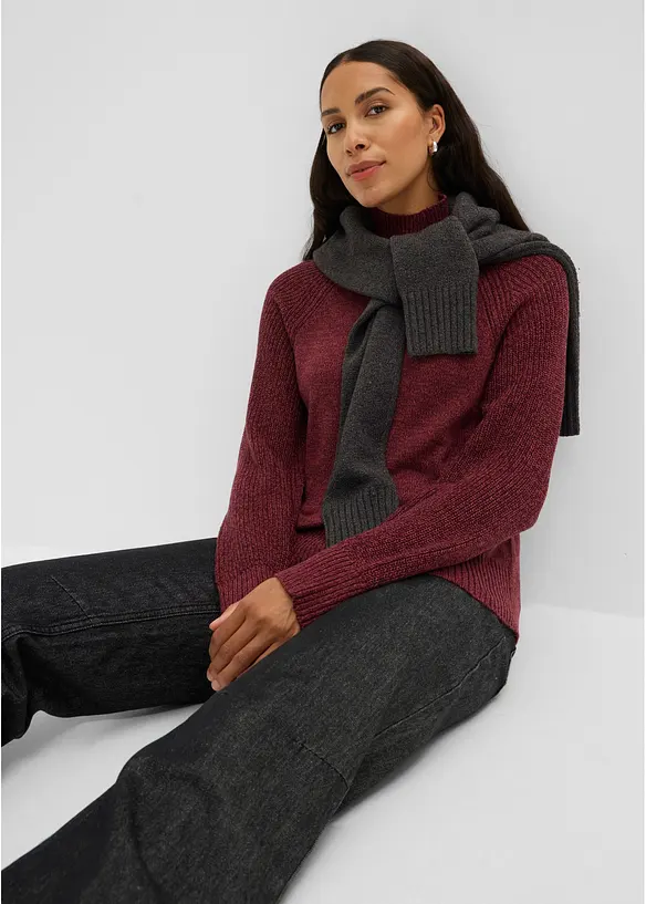 Grobstrick-Pullover, bonprix