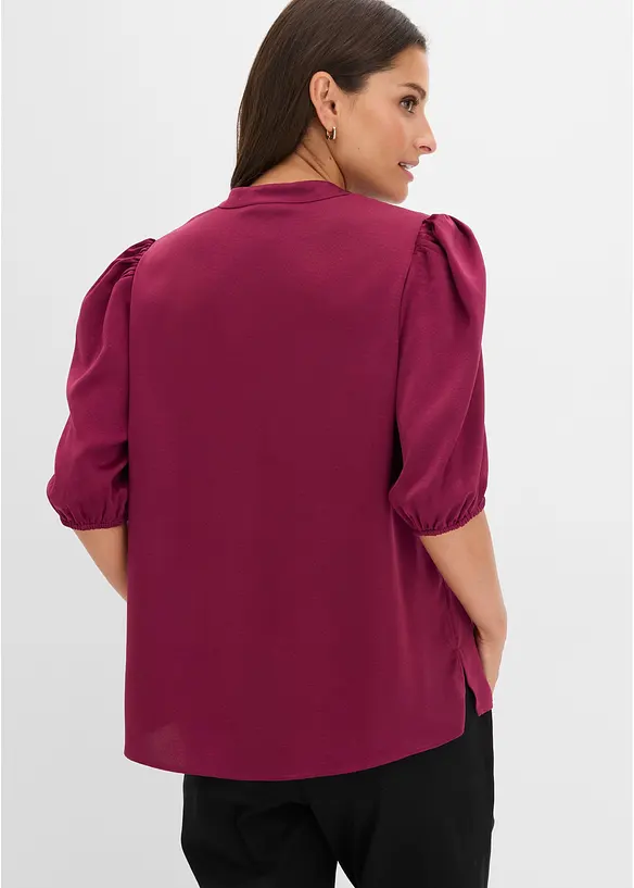 Blouse en satin fluide, bonprix
