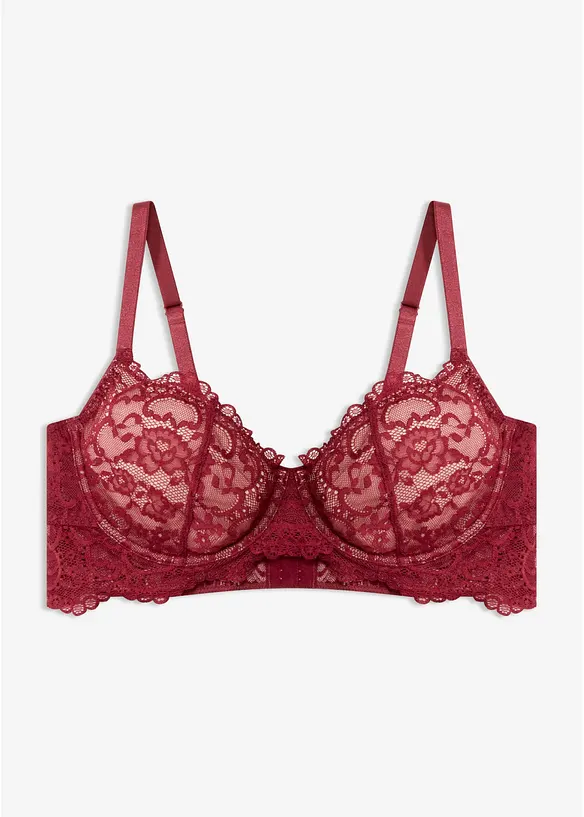 Soutien-gorge &agrave; armatures en dentelle d&eacute;licate, bonprix