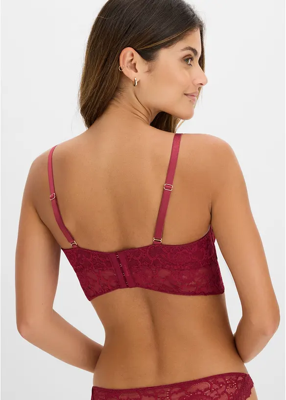 Soutien-gorge &agrave; armatures en dentelle d&eacute;licate, bonprix