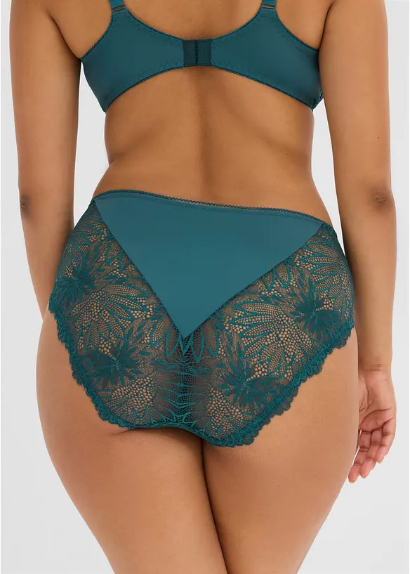 Slip maxi avec dentelle, bonprix
