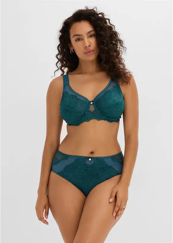 Slip maxi avec dentelle, bonprix