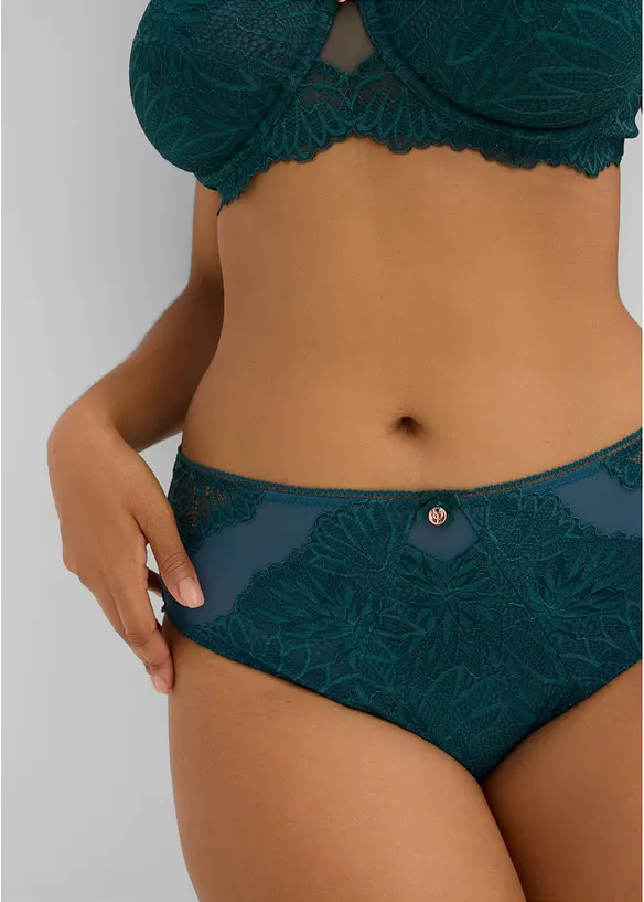 Slip maxi avec dentelle, bonprix