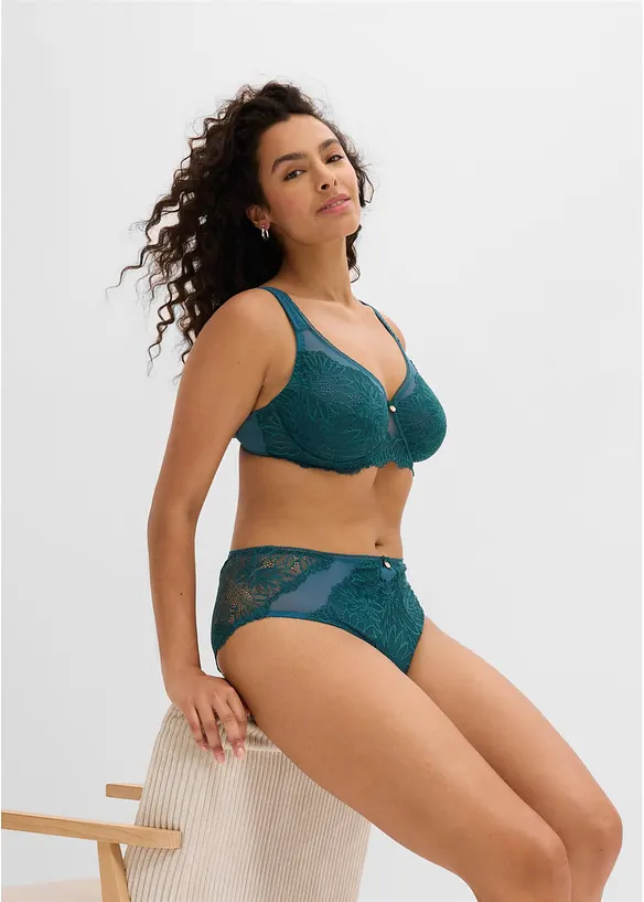 Slip maxi avec dentelle, bonprix