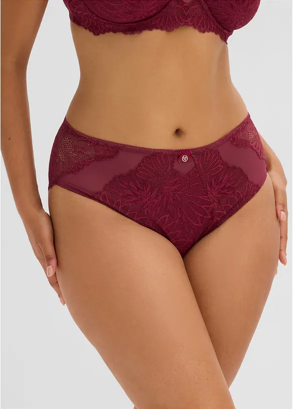 Slip maxi avec dentelle, bonprix