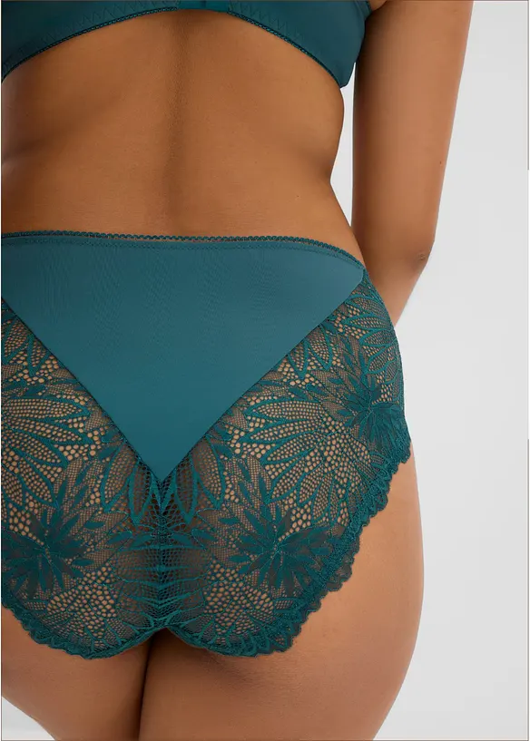 Slip maxi avec dentelle, bonprix