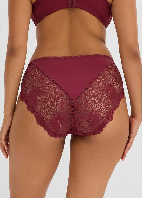 Slip maxi avec dentelle, bonprix