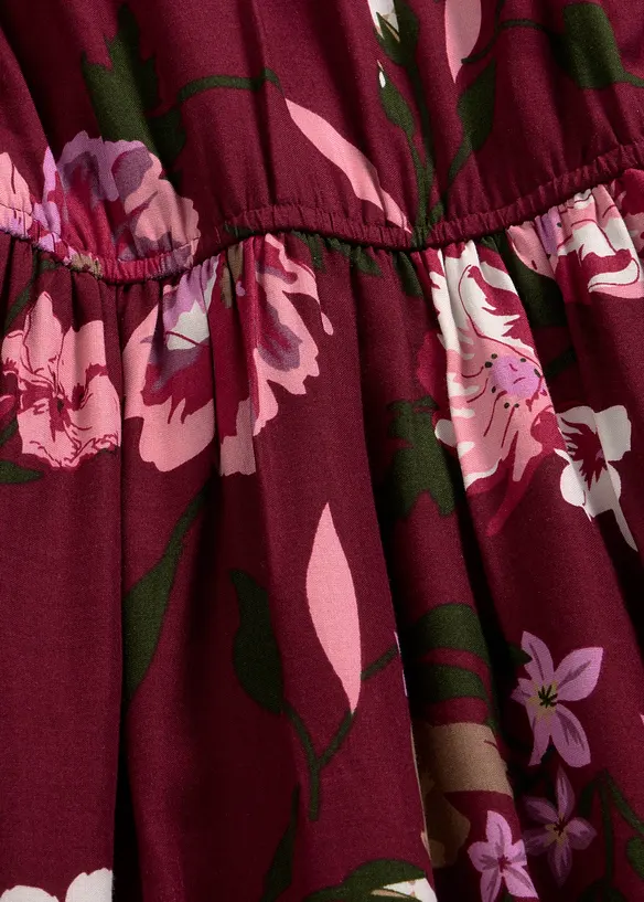 Robe midi en viscose fluide, bonprix