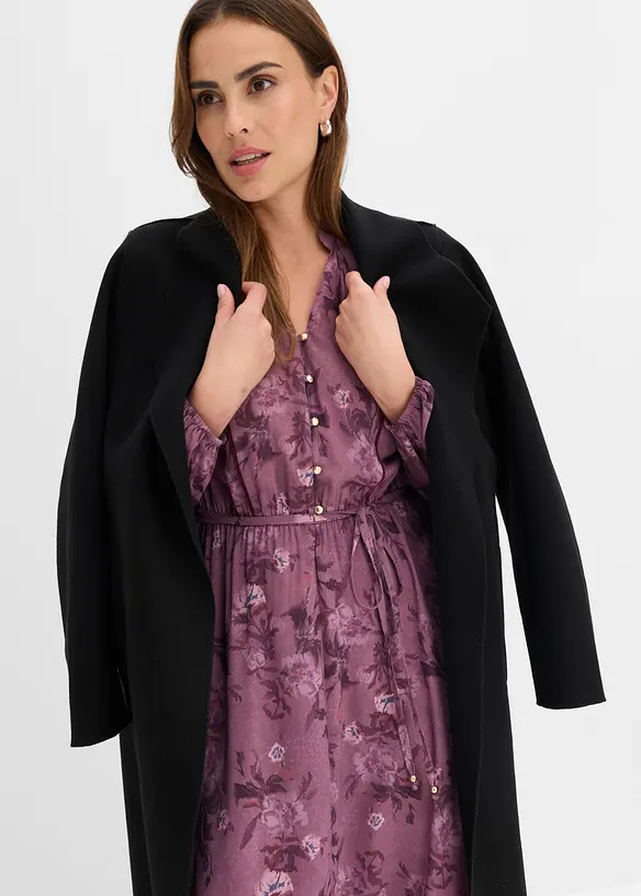 Robe midi en mousseline, bonprix