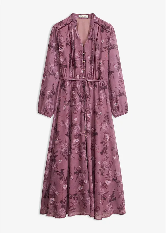 Robe midi en mousseline, bonprix