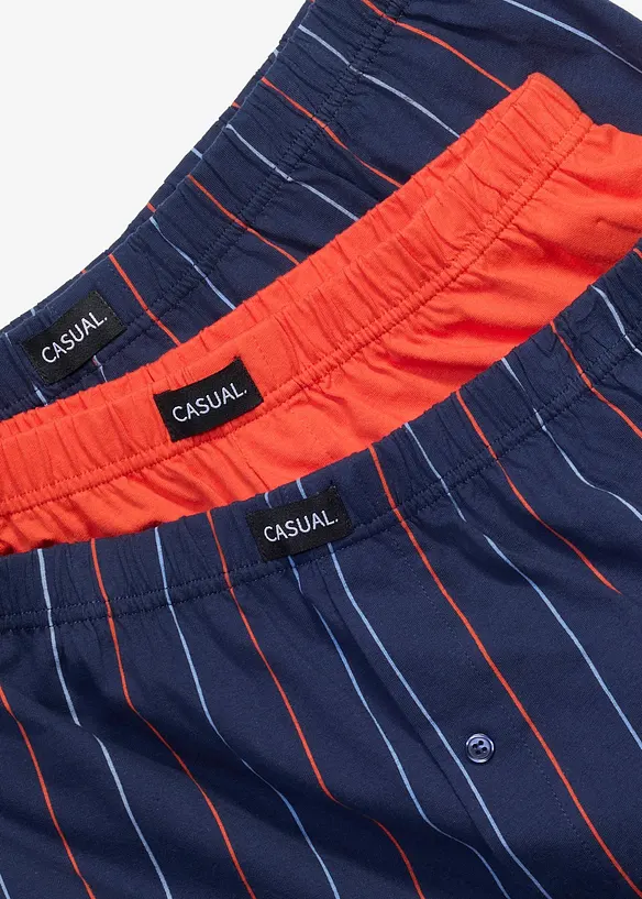 Boxershorts weit (3er Pack), bonprix