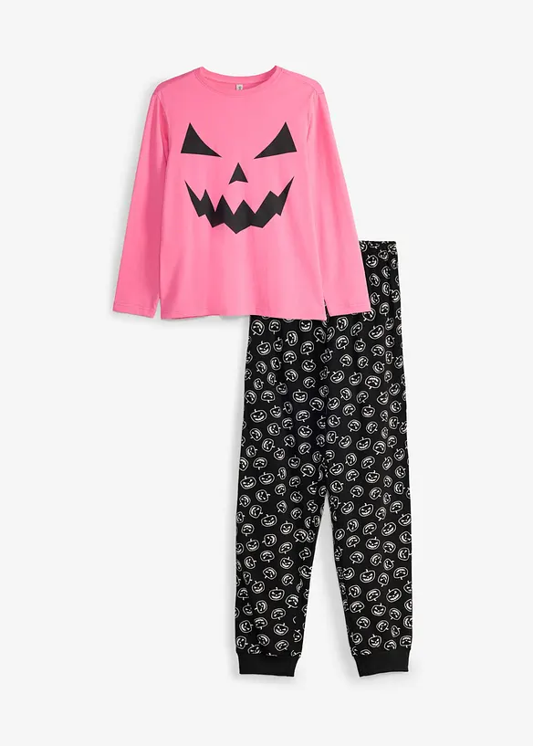 Pyjama aus reiner Bio-Baumwolle (2-tlg. Set), bonprix