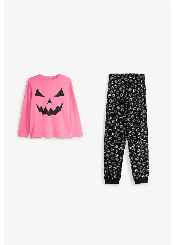 Pyjama aus reiner Bio-Baumwolle (2-tlg. Set), bonprix