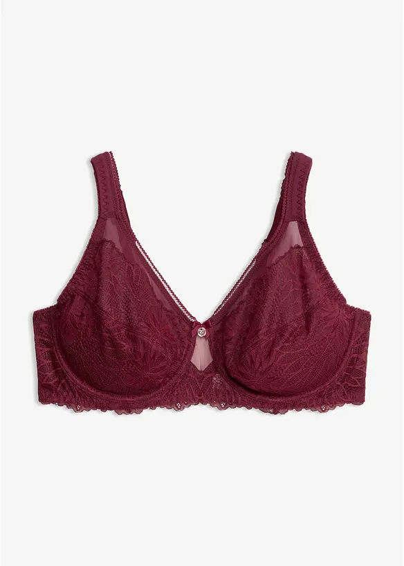 Soutien-gorge minimiseur &agrave; bretelles rembourr&eacute;es, bonprix