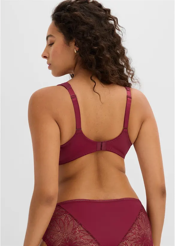 Soutien-gorge minimiseur &agrave; bretelles rembourr&eacute;es, bonprix
