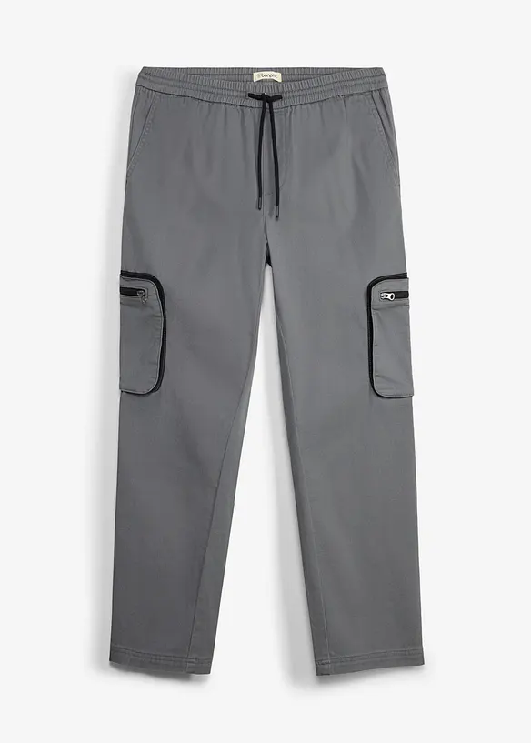 Regular Fit Cargohose mit praktischen Taschen, Straight, bonprix